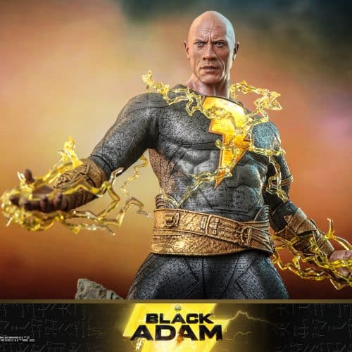 Hot Toys Black Adam Golden Armor Sixth Scale Figure Deluxe